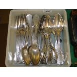 Suite of Wiskemann plated cutlery & a set of 8 Wailner plated cake forks