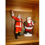 Royal Doulton "Santa Claus" and another.