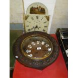 A Long case clock dial,