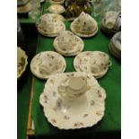 Aynsley "Gaiety" teaset.