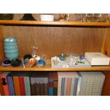 Scent flasks, paperweights, ornaments, etc.