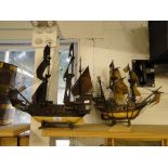 2 Model galleons