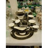 Wedgwood "Caernarvon" dinnerware and teaset,