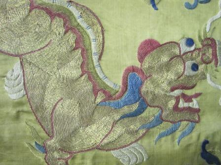 Chinese silk embroidered roundel, circa - Image 6 of 13