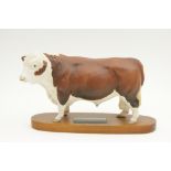 Beswick model 'Polled Hereford Bull', no.