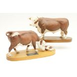 Beswick Connoisseur model 'Hereford Bull', no.