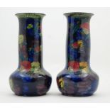 CATALOGUE AMENDMENT - Please note that on close inspection it is apparent that these two vases are