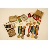 First World War medal group to 13045 Pte. W. Coffin.
