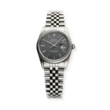 Gent's Rolex Oyster Perpetual Datejust stainless steel wristwatch, model reference 16220, serial no.