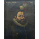 Eastern European School (17th Century), Portrait of Rudolph II of Habsburg (1552-1612),