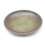 Just (Denmark) bronze saucer dish, signed and numbered 2108,