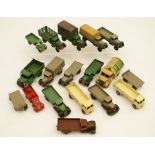 Number of Dinky lorries, most Second, Third and Fourth types,