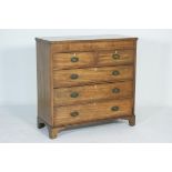 Regency mahogany and inlaid chest of drawers, circa 1820,