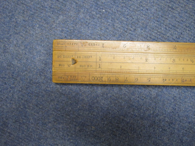 Froude's boxwood slide rule, - Image 6 of 10