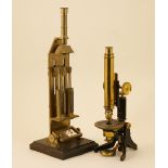 J Swift & son, London, polarizing microscope,