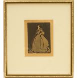 Edward Henry Gordon Craig (1872-1966), Miss Mary Sheppey, coloured woodblock, 15.