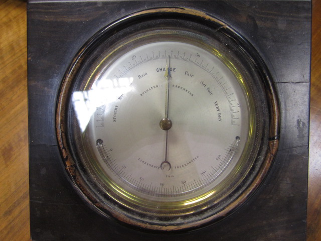 Victorian presentation brass mariner's holosteric barometer by Elliott Bros. - Image 5 of 10