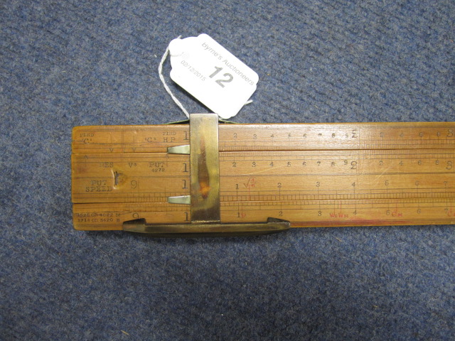 Froude's boxwood slide rule, - Image 3 of 10