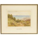 Isaac Cooke (1846-1922), View in South Wales, signed watercolour, titled to the mount, 18.