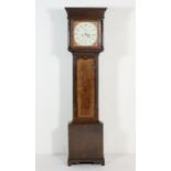 Humphrey Jones, Oswestry, oak and mahogany eight day longcase clock, circa 1830-40,