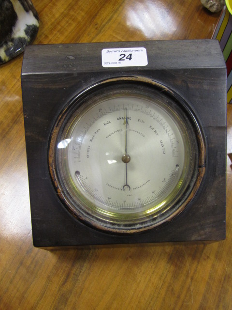 Victorian presentation brass mariner's holosteric barometer by Elliott Bros. - Image 2 of 10