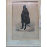 His Grace The Duke of Wellington, lithographed silhouette after F. Frith, full-length profile, 13
