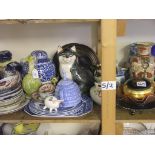 A quantity of household china, ornamental and useful, including Oriental