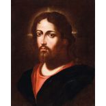 Scuola Italiana del XVII secolo, Cristo olio su tela, cm 57x45