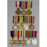 A group of three George V First World War medals to "2nd Lieutenant (Engineer) Ernest John