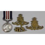 A George V First World War Military Medal to "1285 Gunner G.F. Smith, 33rd Battalion, Royal Field