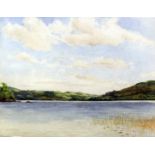 C. Gerard Atkinson (20th Century) - Watercolour - "A Glorious Day" - Lake Windermere from