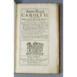 Anno Regni Caroli II....printed by the Assigns of John Bill and Christopher Barker 1671 (one full