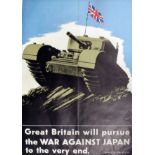 A Second World War propaganda poster issued by Her Majesty's Stationery Office, printed in colours