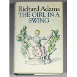 Richard Adams - "The Girl on the Swing", Allen, Lane, London, 1980, with original dust jacket (one