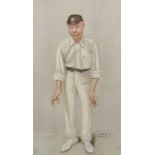 Two Vanity Fair "Spy" coloured lithographs - Cricketers - "Boby Abel (Surrey & England)" dated