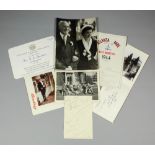 A small mid 20th Century archive of letters and ephemera belonging to the late Mrs Brenda