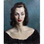 Colin Colahan (1897-1987) - Oil painting - "Raquel Satre", board 24ins x 20ins, signed and dated '57