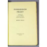 Henry Miles - "Forbidden Fruit" published by The Luxor Press, London 1973, No. 21 of 850 (one