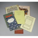 An extensive archive of printed and typed material related to William Morris and Morris & Co,