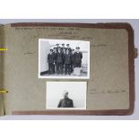 An interesting and historic photographic album taken by D.C. Davey, recording in graphic detail