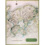 John Thomson (1777-circa 1840) and William Johnson (fl. 1806-1840) - Coloured engraving - Map - "