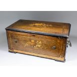 A late 19th/early 20th Century Swiss eight air musical box by Paillard Vaucher Fils of St. Croix,