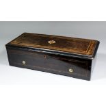 A mid 19th Century Swiss six air musical box by Nicole Freres of Geneva, Serial No. 46595, with 10.