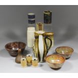 Ruth Duckworth (1919-2009) - Small collection of useful stoneware domestic wares, including - Jug of