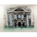 *** John Piper (1903-1992) - Limited edition screen print in colours - "Bethesda Baptist Chapel",