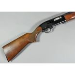 A 12 bore model 140 semi automatic shotgun by Winchester, Serial No. N952981, the 28ins blued