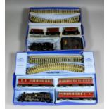 A Hornby Dublo tinplate train set (Model EDP 13) with 2-6-4  B.R.tank locomotive(80054) and three