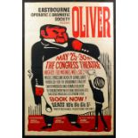 Ben Sands (born 1920) - poster - "Eastbourne Operatic & Dramatic Society production of "Oliver",