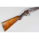 A 16 bore side by side box lock shotgun by E. M. Reilly, Serial No. 140451, 29.5ins blued steel