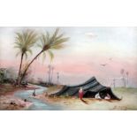 Constance H. Cumming (fl. 1895-1910) - Thirteen watercolours - Arabian views, various sizes from 5.